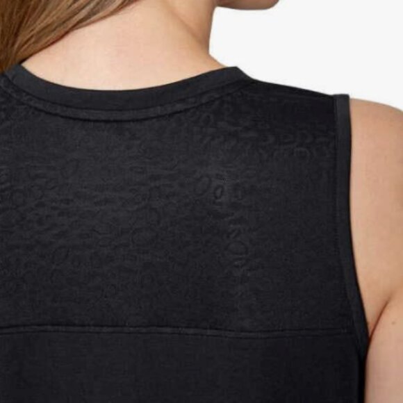 New Mondetta Women Black Active Tank Top , size L - Picture 3 of 5